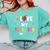 Teens Graduation I Heart My Teacher I Love My Teachers Comfort Colors Sweatshirt Chalky Mint