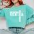 Tennis Senior Night Tennis Senior 2025 Graduation 3 Comfort Colors Sweatshirt Chalky Mint