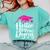 Two Degrees Hotter Graduation 2025 Diploma College Masters Comfort Colors Sweatshirt Chalky Mint