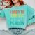 I Used To Be A People Person I Introvert Comfort Colors Sweatshirt Chalky Mint