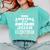 Valedictorian Scholar Sister T Shirt Graduation Speech Comfort Colors Sweatshirt Chalky Mint