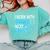 Veterinarian Vet Tech Week Graduation Thank You Birthday Comfort Colors Sweatshirt Chalky Mint