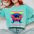 Video Gamer Graduate Graduation Grad Gaming Comfort Colors Sweatshirt Chalky Mint