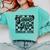 Women Senior Mom Class Of 2026 Retro Graduation Senior Mama Comfort Colors Sweatshirt Chalky Mint