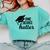 Women's One Degree Hotter College Masters PhD Graduation Party Comfort Colors Sweatshirt Chalky Mint