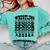 Wrestling Senior 2026 Graduation Comfort Colors Sweatshirt Chalky Mint