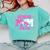 Wrestling Senior Mom Wrestling Senior 2026 Graduation Comfort Colors Sweatshirt Chalky Mint