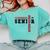 Wrestling Senior Night Wrestling Senior 2025 Graduation 70 Comfort Colors Sweatshirt Chalky Mint