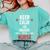 Xmas Nurse Graduation Keep Calm I'm Almost A Nurse Comfort Colors Sweatshirt Chalky Mint