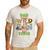 3rd Birthday Zoo Safari Jungle Dad Of The Wild And Three Men's Casual T-Shirt White