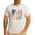 4th Of July Franklin Ben Drankin American Dad Men Women Men's Casual T-Shirt White 4th Of July Franklin Ben Drankin American Dad Men Women Men's Casual T-Shirt White
