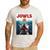 American Bulldog Jowls Burger Bully Dog Mom Dog Dad Men's Casual T-Shirt White