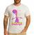 American Dad Outer Space Roger Cartoon Men's Casual T-Shirt White