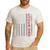 American Flag Cheer Dad Vintage Patriotic Father Cheerleader Men's Casual T-Shirt White