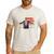 American Flag Trump 2024 Daddy's Home We The People Men's Casual T-Shirt White