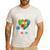 Autism Dad Of Autism Daughter Daddy Shirts Autistic Support Men's Casual T-Shirt White Autism Dad Of Autism Daughter Daddy Shirts Autistic Support Men's Casual T-Shirt White