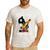 Autism Dad Support Alone Puzzle You'Ll Never Walk Premium Tri-Blend Men's Casual T-Shirt White