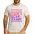 Baddie With A Dead Daddy Dead Dad Club Baddie On Back Men's Casual T-Shirt White