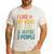 I Like My Boat Dog And Maybe 3 People Retro Sailor Dad Men's Casual T-Shirt White
