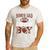Bonus Dad Of The Birthday Boy Football Game Day Men's Casual T-Shirt White