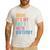 Bruh It's My Dad's 40th Birthday 40 Years Old Dad Men's Casual T-Shirt White
