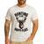 Camo Deer Hunting Is My Happy Place Dad Hunter Men's Casual T-Shirt White