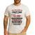 You Can’t Scare Me I Have A Crazy Dad Men's Casual T-Shirt White You Can’t Scare Me I Have A Crazy Dad Men's Casual T-Shirt White