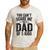 You Can't Scare Me I'm a Dad Of 5 Kids Father's Day Men's Casual T-Shirt White