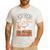 Cat Dad The Man The Myth The Snack Dealer Men's Casual T-Shirt White