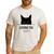 Cat Judging You Silently Cat Mom Dad Premium Tri-Blend Men's Casual T-Shirt White