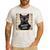 Catnip Made Me Do It Mugshot For Cat Lover Cat Mom Cat Dad Men's Casual T-Shirt White