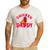 Chicken Dad Rooster Daddy Farmer Men's Casual T-Shirt White