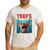 Chihuahua Teefs Top Teeth Chi Jowls Paws Dog Mom Dad Men's Casual T-Shirt White Chihuahua Teefs Top Teeth Chi Jowls Paws Dog Mom Dad Men's Casual T-Shirt White