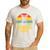 Chorkie Dad Retro Sunset Chihuahua Yorkie Mix Lover Men's Casual T-Shirt White