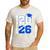 Class Of 2026 Dad Proud Dad Of A 2026 Senior Graduate Men's Casual T-Shirt White