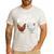 Cool Chicken Art For Men Women Dad Rooster Chicken Farmer Men's Casual T-Shirt White Cool Chicken Art For Men Women Dad Rooster Chicken Farmer Men's Casual T-Shirt White