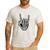 Cool Dads Club Skeleton Rock Pocket Fathers Day Rocker Hand Men's Casual T-Shirt White