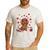 Cute Dachshund Valentine's Day Heart Love Dog Mom Dog Dad Men's Casual T-Shirt White