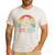Cute Papa Bear Vintage Father's Day Retro Dad Guitar Men's Casual T-Shirt White Cute Papa Bear Vintage Father's Day Retro Dad Guitar Men's Casual T-Shirt White