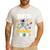 Dad Of The Birthday Boy Astronaut Outer Space Birthday Men's Casual T-Shirt White
