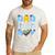 Dad Of The Birthday Boy Blue Dog Family Matching Men's Casual T-Shirt White