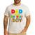 Dad Of The Birthday Boy Building Block Birthday Men's Casual T-Shirt White