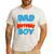 Dad Of The Birthday Boy Dog Lover Birthday Family Men's Casual T-Shirt White