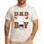 Dad Of The Birthday Boy Football Party Family Matching Men's Casual T-Shirt White