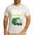 Dad Of The Birthday Boy Garbage Truck Birthday Party Men's Casual T-Shirt White