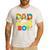 Dad Of The Birthday Boy Master Builder Kids Building Blocks Men's Casual T-Shirt White
