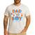 Dad Of The Birthday Boy Matching Family Blippy Men's Casual T-Shirt White