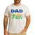 Dad Of The Birthday For Boy Saurus Rex Dinosaur Party Men's Casual T-Shirt White