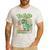 Dad Of The Birthday Boy T Rex Dinosaur Family Party Men's Casual T-Shirt White