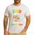 Dad Of The Birthday Girl Capybara Bday Party Family Men's Casual T-Shirt White